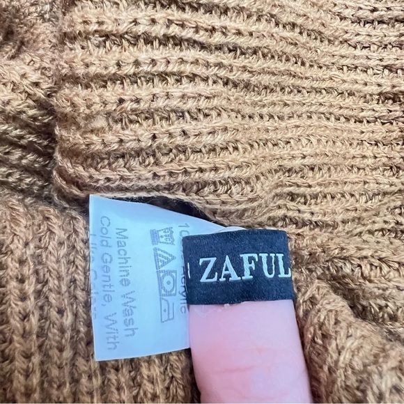 ZAFUL - Women’s Crop Knitted Sweater -Size Small - Picture 6 of 7